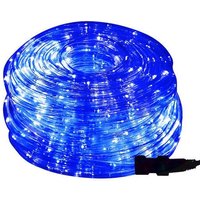Springos - Lichtschlauch 10m blau 240 led mit Programmierer IP44 von SPRINGOS