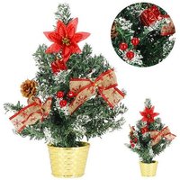 Mini-Schreibtisch Weihnachtsbaum 40 cm von SPRINGOS