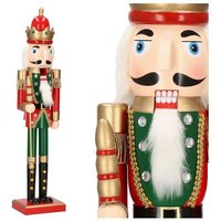 Nussknacker 61 cm rot-grün, Figur, Weihnachtsschmuck von SPRINGOS