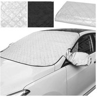 SPRINGOS Auto Windschutzscheibe Frontscheibenabdeckung mit 5 Magneten 119 x 143 cm von SPRINGOS