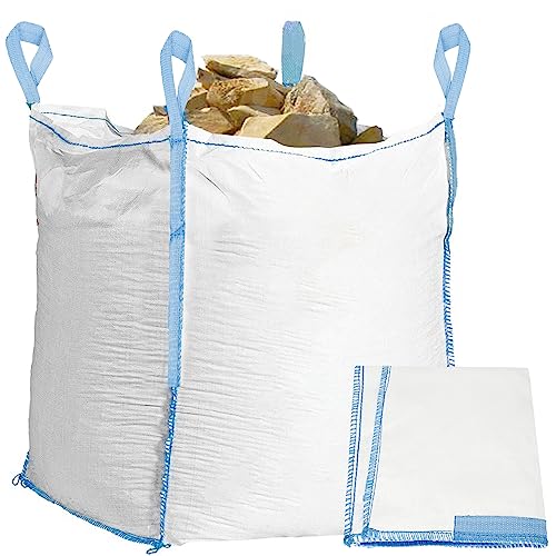 SPRINGOS BIG BAG Sack Containersack offen 92 x 92 x 100 cm Tragfähigkeit 1.000 kg von SPRINGOS