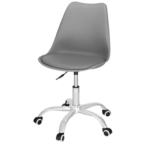SPRINGOS Bürostuhl Schreibtischstuhl bis 150 kg Gepolstert Höhenverstellbar mit Rollen Rückenlehne Home-Office-Stuhl Bequem Robust SPRINGOS Bürostuhl Schreibtischstuhl bis 150 kg Gepolstert Höhenverstellbar mit Rollen Rückenlehne Home-Office-Stuhl Bequem Robust von SPRINGOS