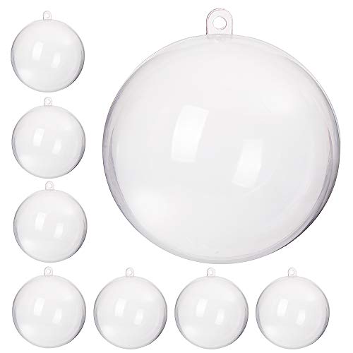 SPRINGOS Christbaumkugel zum Befüllen DIY 8 Stück Ø 11 cm SPRINGOS Christbaumkugel zum Befüllen DIY 8 Stück Ø 11 cm von SPRINGOS