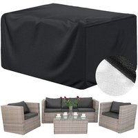 SPRINGOS Gartenmöbelschutzhülle Abdeckung Wasserfest Winddicht Abdeckplane 239 x 162 x 68 cm von SPRINGOS