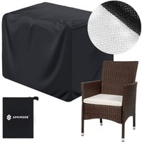 SPRINGOS Gartenschutzhülle Plane Abdeckung für Stapelstühle 70 x 125 x 70 cm Wasserfest Winddicht Abdeckhaube SPRINGOS Gartenschutzhülle Plane Abdeckung für Stapelstühle 70 x 125 x 70 cm Wasserfest Winddicht Abdeckhaube von SPRINGOS