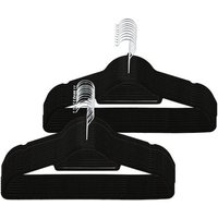 SPRINGOS Kleiderbügel Samtkleiderbügel Hosensteg 360° drehbarer Haken 20 Stück SPRINGOS Kleiderbügel Samtkleiderbügel Hosensteg 360° drehbarer Haken 20 Stück von SPRINGOS