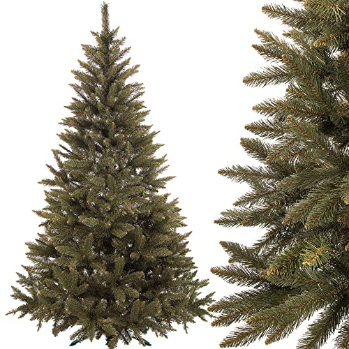 SPRINGOS Künstlicher Weihnachtsbaum Kaukasus-Fichte 150 cm Detailgetreu Premium Qualität Christbaum von SPRINGOS