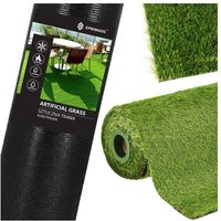 SPRINGOS Kunstrasen 2 m breit Preis pro laufendem Meter Polhöhe 43 mm von SPRINGOS