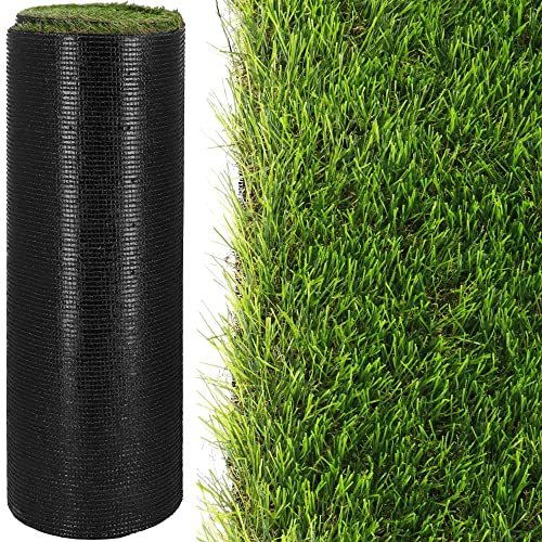 SPRINGOS Kunstrasen 2x2 m Rasenteppich für Balkon Terrasse Garten Grüne Wetterfeste Rasenmatte UV-beständig Pflegeleicht Draußen für Dekoration und Bodenbelag von SPRINGOS