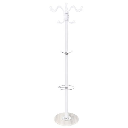 SPRINGOS Metall Kleiderständer mit Marmorfuß 174 cm von SPRINGOS