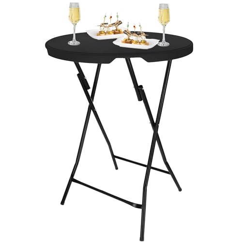 SPRINGOS RUNDTISCH Catering COCKTAILTISCH FALTBAR 80 cm HDPE Tischplatte, Metallgestell, Für Events, Gärten & Mobilität, Hohe Qualität SPRINGOS RUNDTISCH Catering COCKTAILTISCH FALTBAR 80 cm HDPE Tischplatte, Metallgestell, Für Events, Gärten & Mobilität, Hohe Qualität von SPRINGOS