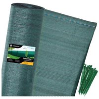 SPRINGOS Schattiernetz Beschattungsnetz 1 x 50 m Zaunblende 140 g/m² inkl. 200 Stück Kabelbinder SPRINGOS Schattiernetz Beschattungsnetz 1 x 50 m Zaunblende 140 g/m² inkl. 200 Stück Kabelbinder von SPRINGOS