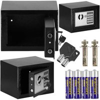 SPRINGOS Schlüsseltresor mit Zahlencode Haussafe Geldschrank 17 x 23 x 17 cm von SPRINGOS