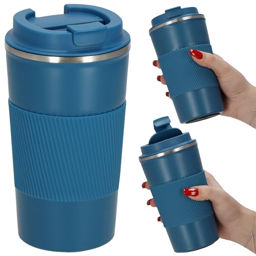SPRINGOS Thermobecher Kaffeebecher 0,5 L von SPRINGOS