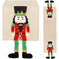 SPRINGOS Tischläufer mit Nussknacker Figur 33 x 215 cm Tischdekoration Heimdeko für Weihnachten SPRINGOS Tischläufer mit Nussknacker Figur 33 x 215 cm Tischdekoration Heimdeko für Weihnachten von SPRINGOS