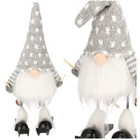 SPRINGOS Wackelfigur Zwerg mit Ski Wichtel Gnom Skizwerg Skifahrer Deko Weihnachtsfigur 15x34 cm Weihnachten Stöcke und Ski SPRINGOS Wackelfigur Zwerg mit Ski Wichtel Gnom Skizwerg Skifahrer Deko Weihnachtsfigur 15x34 cm Weihnachten Stöcke und Ski von SPRINGOS
