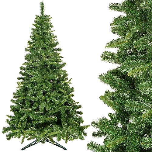 SPRINGOS Weihnachtsbaum Tanne 120 cm künstlich inkl. Ständer von SPRINGOS