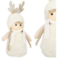 SPRINGOS Weihnachtsdeko Weihnachtsfigur Mädchen Elfenfigur kuschelige Elf 20 cm Dekofigur SPRINGOS Weihnachtsdeko Weihnachtsfigur Mädchen Elfenfigur kuschelige Elf 20 cm Dekofigur von SPRINGOS