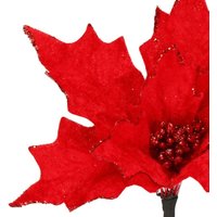 SPRINGOS Weihnachtsstern Poinsettie 27 cm Adventsstern klassisch Kunstblume Dekoration Kränze Christbaum SPRINGOS Weihnachtsstern Poinsettie 27 cm Adventsstern klassisch Kunstblume Dekoration Kränze Christbaum von SPRINGOS