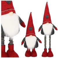 SPRINGOS Wichtel Weihnachtszwerg Gnom höhenverstellbar 51-70 cm Dekofigur Teleskopbeine Filzmütze Weihnachten Valentinstag SPRINGOS Wichtel Weihnachtszwerg Gnom höhenverstellbar 51-70 cm Dekofigur Teleskopbeine Filzmütze Weihnachten Valentinstag von SPRINGOS