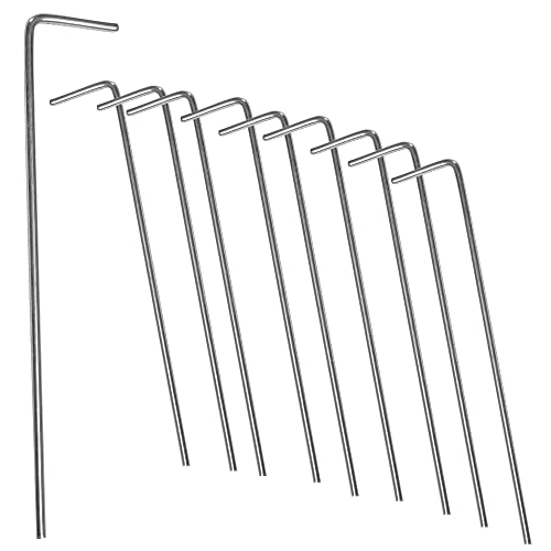 SPRINGOS Zeltheringe Metall Zelthaken Zelt Heringe 10 Stück 17,5 cm Erdnägel für Harte Böden für Garten Camping Angeln und Zelten SPRINGOS Zeltheringe Metall Zelthaken Zelt Heringe 10 Stück 17,5 cm Erdnägel für Harte Böden für Garten Camping Angeln und Zelten von SPRINGOS