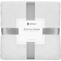 SPRINGOS weiche Wohndecke 150 x 200 cm Sofaüberwurf Kuscheldecke Tagesdecke Plaid Wohnzimmerdecke SPRINGOS weiche Wohndecke 150 x 200 cm Sofaüberwurf Kuscheldecke Tagesdecke Plaid Wohnzimmerdecke von SPRINGOS