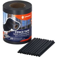 Sichtschutzstreifen 35 Meter mit 20 Clips für Gartenzaun Doppelstabmatten Sichtschutzstreifen 35 Meter mit 20 Clips für Gartenzaun Doppelstabmatten von SPRINGOS