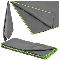 Mikrofaser Handtuch Strandtuch Schnelltrocknendes Handtuch 90 x 180 cm Pool-Handtuch inkl. Packbeutel Sommer-Strandtuch Sitzunterlage - Springos von SPRINGOS