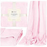Springos - Wohndecke Tagesdecke Überwurf 200 x 220 cm Zickzack flauschig extra soft von SPRINGOS