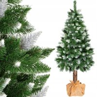 TANNENBAUM AUF STAMM KÜNSTLICHE DIAMANT-TANNE 180cm von SPRINGOS