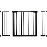 Treppengeländer 75-124 cm, schwarzes Sicherheitstor Treppengeländer 75-124 cm, schwarzes Sicherheitstor von SPRINGOS
