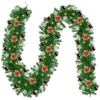 Weihnachtsgirlande Festliche Deko-Girlande 3 m Weihnachtsgirlande Festliche Deko-Girlande 3 m von SPRINGOS