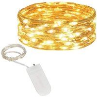 Weihnachtslichter 10 LED mit Batterie warmweiß Weihnachtslichter 10 LED mit Batterie warmweiß von SPRINGOS