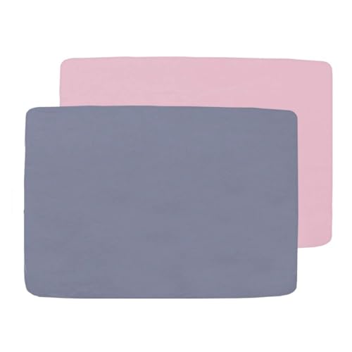 Spannbettlaken für Reisebett, ultraweich und atmungsaktiv, für Reisebett, 95 x 65 cm, passend für Joie & Maxi-Cosi Iris Reisebett, Grau und Rosa, sanforisiert Spannbettlaken für Reisebett, ultraweich und atmungsaktiv, für Reisebett, 95 x 65 cm, passend für Joie & Maxi-Cosi Iris Reisebett, Grau und Rosa, sanforisiert von SPRINGSPIRIT