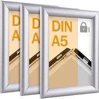 SPRINTIS  Klapprahmen silber 14,8 x 21,0 cm, 3 St. SPRINTIS  Klapprahmen silber 14,8 x 21,0 cm, 3 St. von SPRINTIS