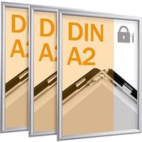 SPRINTIS  Klapprahmen silber 42,0 x 59,4 cm, 3 St. SPRINTIS  Klapprahmen silber 42,0 x 59,4 cm, 3 St. von SPRINTIS