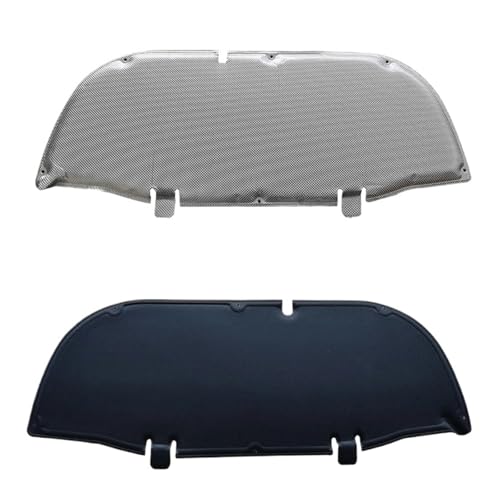 Dämmung Isolierung Schallschutz Für Toyota Für Corolla Für Cross XG10 2022 2023 2024 Auto Front Hood Sound Wärmedämmung Pad Schalldichte Baumwolle Trittschalldämmung(Black and silver) von SPUFKGE