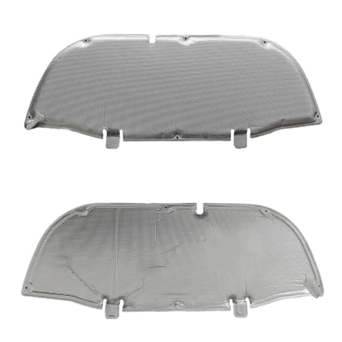 Dämmung Isolierung Schallschutz Für Toyota Für Corolla Für Cross XG10 2022 2023 2024 Auto Front Hood Sound Wärmedämmung Pad Schalldichte Baumwolle Trittschalldämmung(Silver aluminum) von SPUFKGE