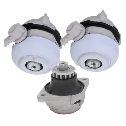 Motorhalterung aufhängung 4E0199381FS Für S8 Für A8 D3 3,7 4,2 5,2 6,0 V8 W12 2003 - 2008 2009 2010 4E0199381FL 4E0199267S Sensor Hydro Motor Unterstützung Motor Mount Kit(3pcs) von SPUFKGE