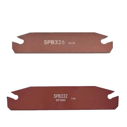1 stück SPB26 SPB32 Wendeschneidplatte Klinge 26mm 32mm SPB26/32 Teileinsatz Drehmaschine for Spaltwerkzeuge for SP200/SP300/SP400 Drehwerkzeuge(SPB32-4(432)) von SPWWW