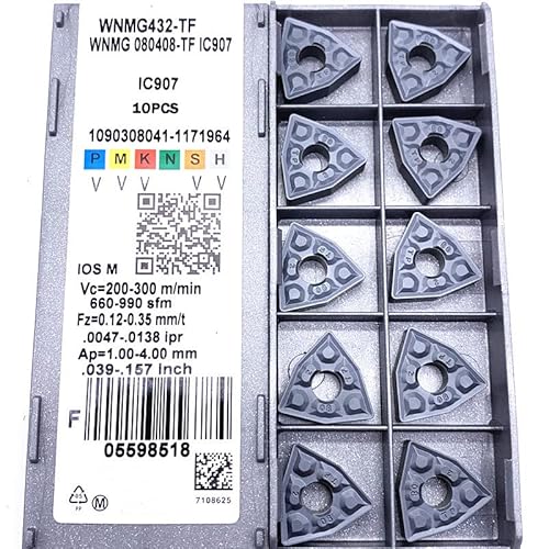 WNMG080408 TF IC907 IC908 WNMG080408 TF IC907 IC908 Externe Drehwerkzeugcarbid-Einsatz CNC Schneidewerkzeug(WNMG080404 TF IC907) von SPWWW