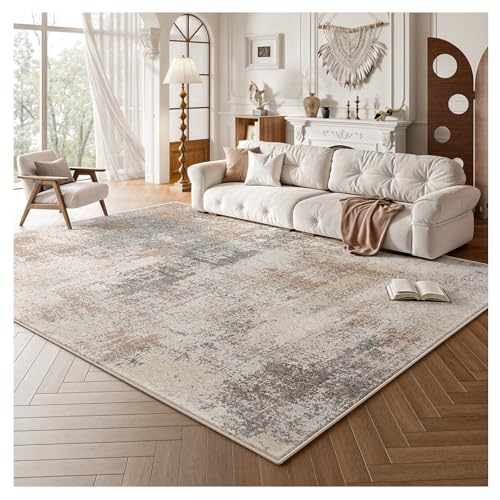 SPXMQSS Kurzflor Teppich Wohnzimmer, Maschinenwaschbar Weiche Teppich Schlafzimmer rutschfest Faltbar Wohnzimmerteppich für Schlafzimmer, Esszimmer, Bettseite A 80x160cm von SPXMQSS