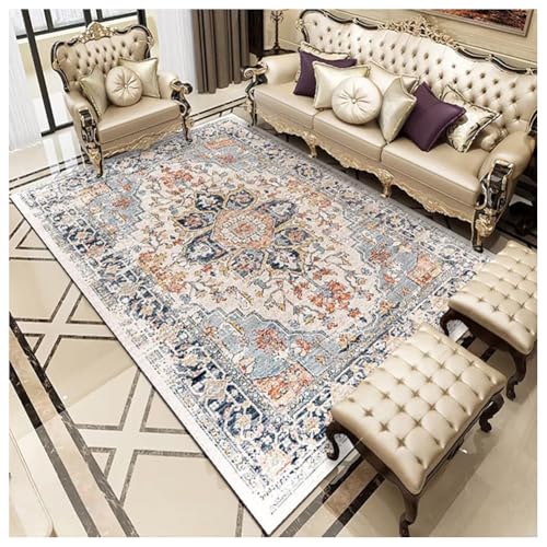 SPXMQSS Kurzflor Teppiche Wohnzimmer, Waschbar rutschfest Wohnzimmerteppich Fleckenbeständig und Leicht zu Reinigen Teppich für Wohnzimmer, Schlafzimmer, Esszimmer B 180x250cm SPXMQSS Kurzflor Teppiche Wohnzimmer, Waschbar rutschfest Wohnzimmerteppich Fleckenbeständig und Leicht zu Reinigen Teppich für Wohnzimmer, Schlafzimmer, Esszimmer B 180x250cm von SPXMQSS