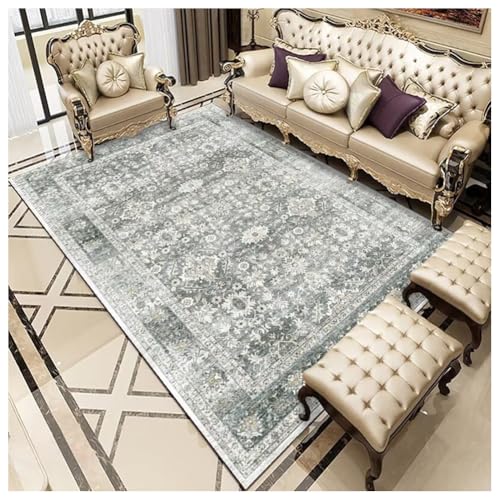 SPXMQSS Kurzflor Teppiche Wohnzimmer, Waschbar rutschfest Wohnzimmerteppich Fleckenbeständig und Leicht zu Reinigen Teppich für Wohnzimmer, Schlafzimmer, Esszimmer I 80x120cm SPXMQSS Kurzflor Teppiche Wohnzimmer, Waschbar rutschfest Wohnzimmerteppich Fleckenbeständig und Leicht zu Reinigen Teppich für Wohnzimmer, Schlafzimmer, Esszimmer I 80x120cm von SPXMQSS