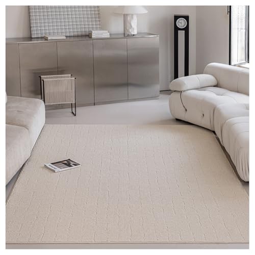 SPXMQSS Teppiche Wohnzimmer, Grau Weich Kurzflor Polypropylen Schlafzimmer Teppich rutschfest Fleckenbeständig für Wohnzimmer, Schlafzimmer, Esszimmer, Küche, Büro D 160x340cm SPXMQSS Teppiche Wohnzimmer, Grau Weich Kurzflor Polypropylen Schlafzimmer Teppich rutschfest Fleckenbeständig für Wohnzimmer, Schlafzimmer, Esszimmer, Küche, Büro D 160x340cm von SPXMQSS