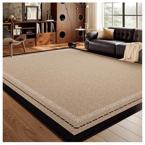 SPXMQSS Vintage Braun Waschbarer Teppich Wohnzimmer, Weich rutschfest Teppich Schlafzimmer Verschleißfest und Schmutzabweisend füR Wohnzimmer, Schlafzimmer, Esszimmer, Büro F 200x300cm SPXMQSS Vintage Braun Waschbarer Teppich Wohnzimmer, Weich rutschfest Teppich Schlafzimmer Verschleißfest und Schmutzabweisend füR Wohnzimmer, Schlafzimmer, Esszimmer, Büro F 200x300cm von SPXMQSS