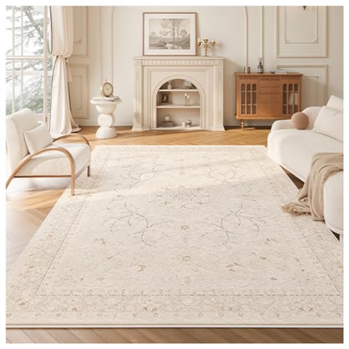 SPXMQSS Waschbarer Teppich, Rechteckig Weich rutschfest Groß Teppich Schlafzimmer Fleckenabweisend und Pflegeleicht für Wohnzimmer Schlafzimmer Esszimmer I 240x340cm SPXMQSS Waschbarer Teppich, Rechteckig Weich rutschfest Groß Teppich Schlafzimmer Fleckenabweisend und Pflegeleicht für Wohnzimmer Schlafzimmer Esszimmer I 240x340cm von SPXMQSS