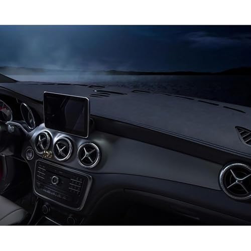 SPYKEY Leder Auto armaturenbrett Abdeckung Für Lexus RX 2023,Anti-Rutsch Armaturenbrett Abdeckung Matte Anti-Scratch Dash Cover Zubehör,A-Black SPYKEY Leder Auto armaturenbrett Abdeckung Für Lexus RX 2023,Anti-Rutsch Armaturenbrett Abdeckung Matte Anti-Scratch Dash Cover Zubehör,A-Black von SPYKEY