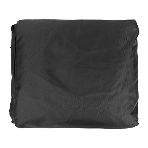 Grillabdeckung Tränenresistente Staubdichtes BBQ Barbecue Stuhl Protektor für Garten Im Freien - Oxford Stoffschwarz - 6 Größen (70x70) von SPYMINNPOO
