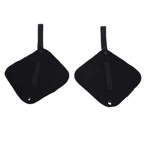 SPYMINNPOO 2 Stück Frauen Pinkelt, Weich Saugfähige Lappen Wasch Bar Wieder Verwendbare Toiletten Papier Tücher Weibliche Urinierung für Camping Wandern (Black) von SPYMINNPOO